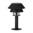 Eglo Sockellampe Chiappera Stahl Schwarz | 800mm - IP54 - Geeignet für 1x E27