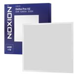Noxion Panneau LED Delta Pro V2 Highlum 40W 5280lm - 830 Blanc Chaud | 62.5x62.5cm - UGR <19 - Dali Dimmable - Philips Xitanium Driver