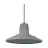 Ledvance Decor Béton/Acier Sala Gris | Convient pour E27